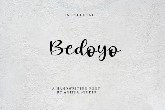 Bedoyo Font: Elevating Small Business Branding with Elegant Script