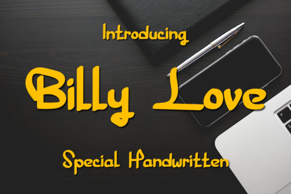 Billy Love: The Script Font That Elevates Your Brand
