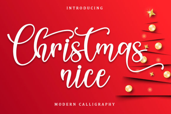 Christmas Nice: A Charming Script Font for Handmade Makers