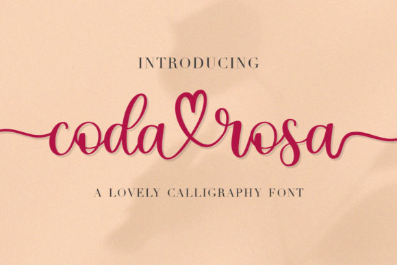 Coda Rosa: A Script Font for Elegant Campaigns