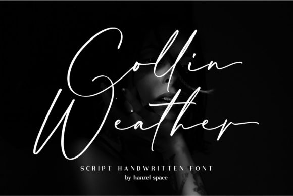 Collin Weather: A Delicate Script Font for Elegant Brands
