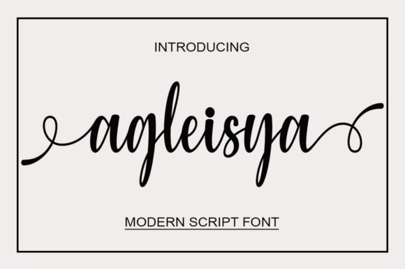 Elevate Editorial Design with the Agleisya Typeface