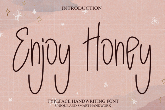 Elevate Web Design with the Enjoy Honey Script Typeface