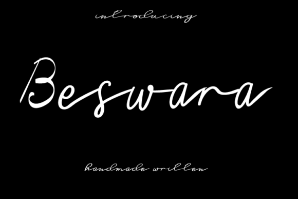 Elevating Editorial Design with the Beswara Script Typeface