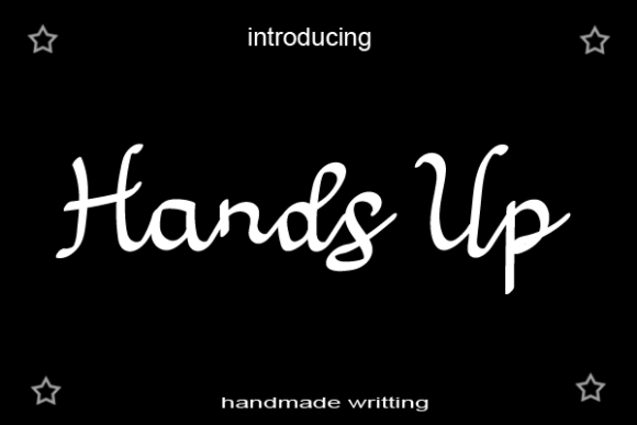 Hands Up Font: Elevate Your Brand with Elegant Script