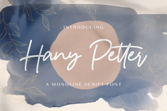 Hany Petter: A Refined Script Font for Editorial Design