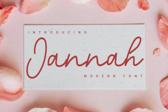Jannah Font Review: Elevating Web Design with Elegant Script