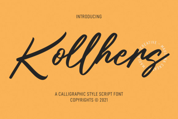 Kollhers: The Elegant Script Font for Modern Web Design