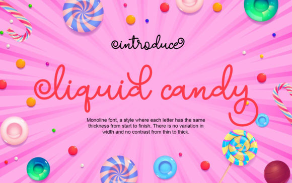 Liquid Candy: The Script Font for Scroll-Stopping Marketing