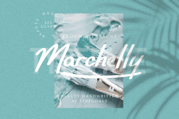 Marchelly: A Refined Script Typeface for Editorial Design