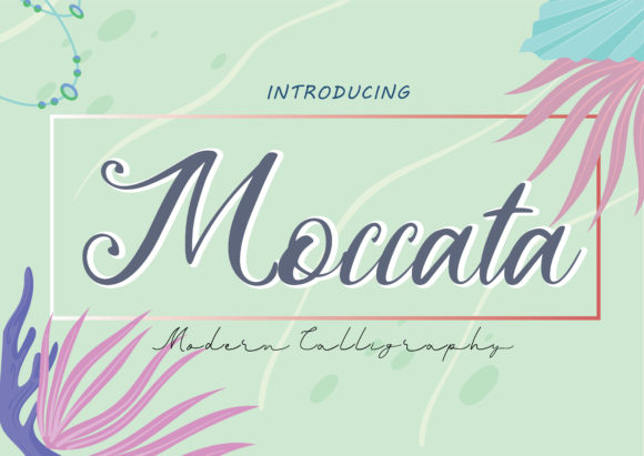 Moccata: The Playful Script Font for Winning Campaigns