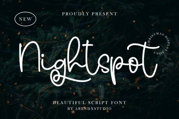 Nightspot Font Review: A Playful Typeface for Small Business Branding