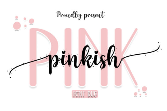 Pinkish Pink: A Refined Script Typeface for Editorial Design