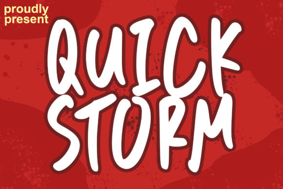 Quick Storm: The Script Font That Stops the Scroll