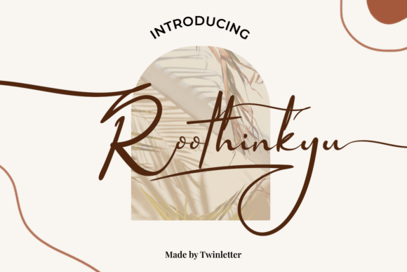 Roothinkyu Font Review: A Playful Script for Campaigns