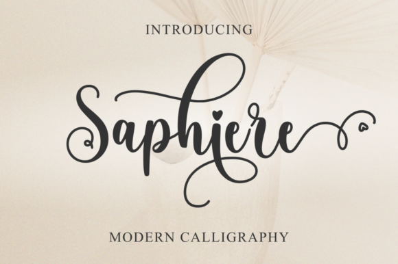 Saphiere Font Review: A Playful Script for Social Campaigns