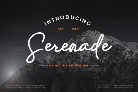 Serenade Font: Elevating Web Design with Elegant Script