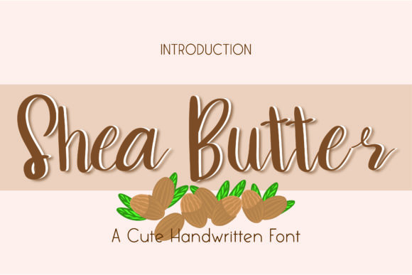 Shea Butter Font: A Polished Script for Small Business Branding