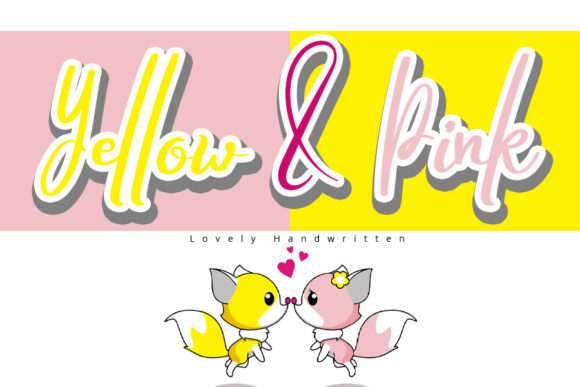 Yellow Pink: A Delicate Script Font for Modern Web Design